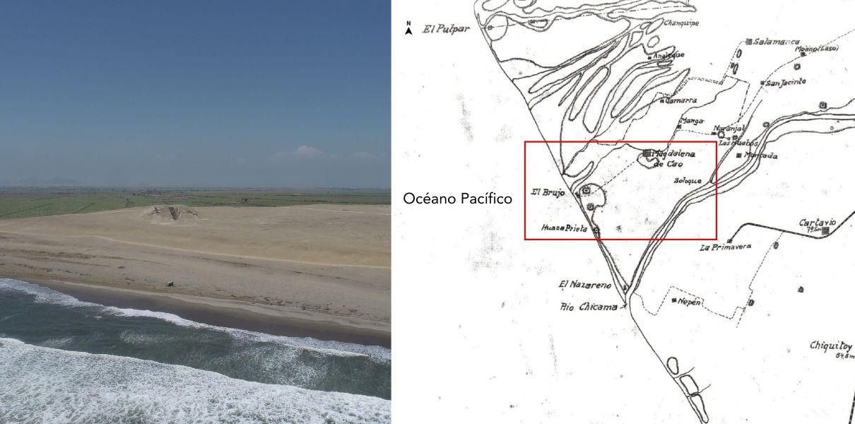 camino magdalena de cao y caleta el brujo